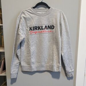 Kirkland Signature Light Gray Crewneck Sweater